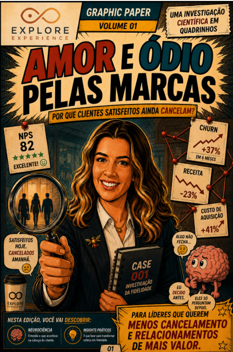 Explore Graphic Paper, Volume 01: Amor e Ódio pelas Marcas